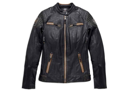 Harley davidson women's jackets clearance best sale