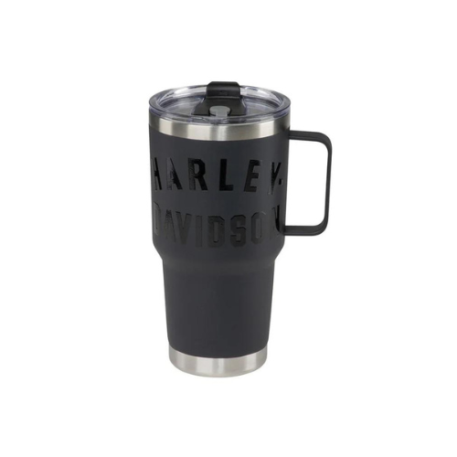 Harley-Davidson Matte Black Travel Mug