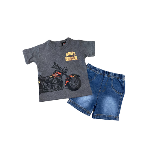 Harley-Davidson Kids Tee & Shorts Set