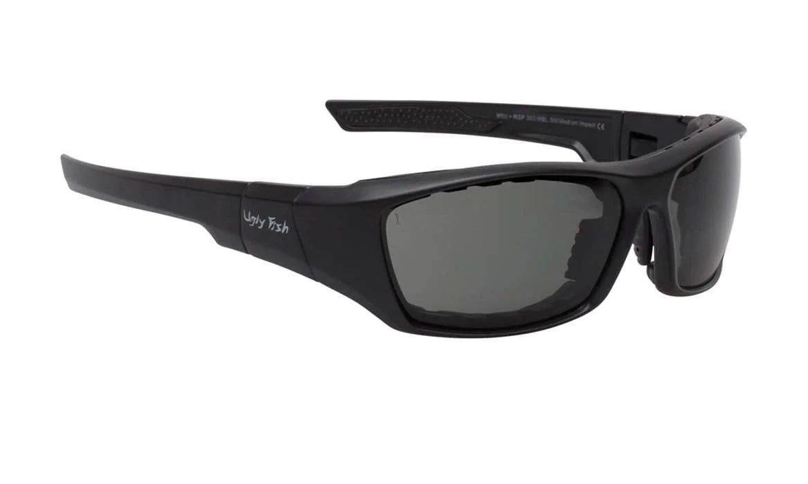 Ugly Fish Eyewear - CANNON RS3303X MATT BLACK FRAME SMOKE LENS