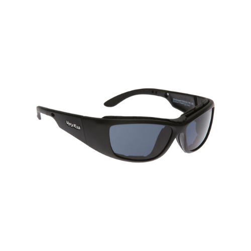 Ugly Fish Warhead Motorcycle Sunglasses - Matt Black Frame/Smoke Lens