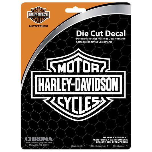 Harley-Davidson Bar & Shield Die Cut Decal