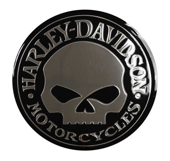 Harley-Davidson Silver Skull Classic Decal