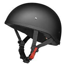 M2R Rebel Shorty Quick Release Open Face Motorcycle Helmet