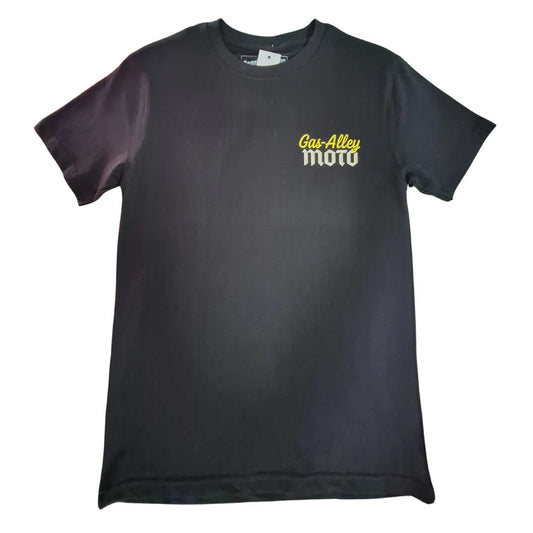 Gas Alley Moto Tee - Hawk Eye