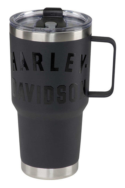 Harley-Davidson Matte Black Travel Mug