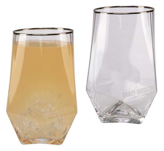 Harley-Davidson Geometric Highball Set