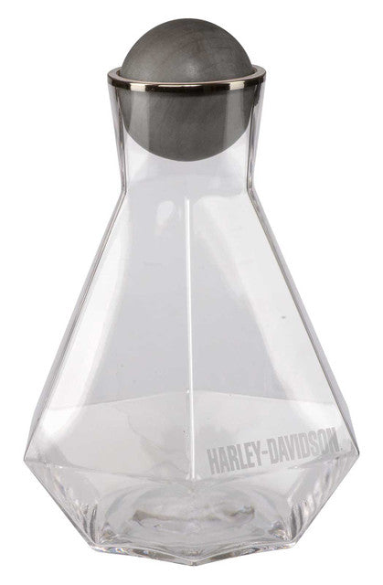 Harley-Davidson Geometric Glass Carafe