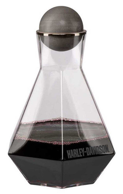 Harley-Davidson Geometric Glass Carafe