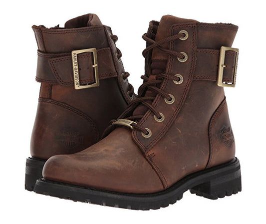 Harley-Davidson Womens Stylewood Brown Boots