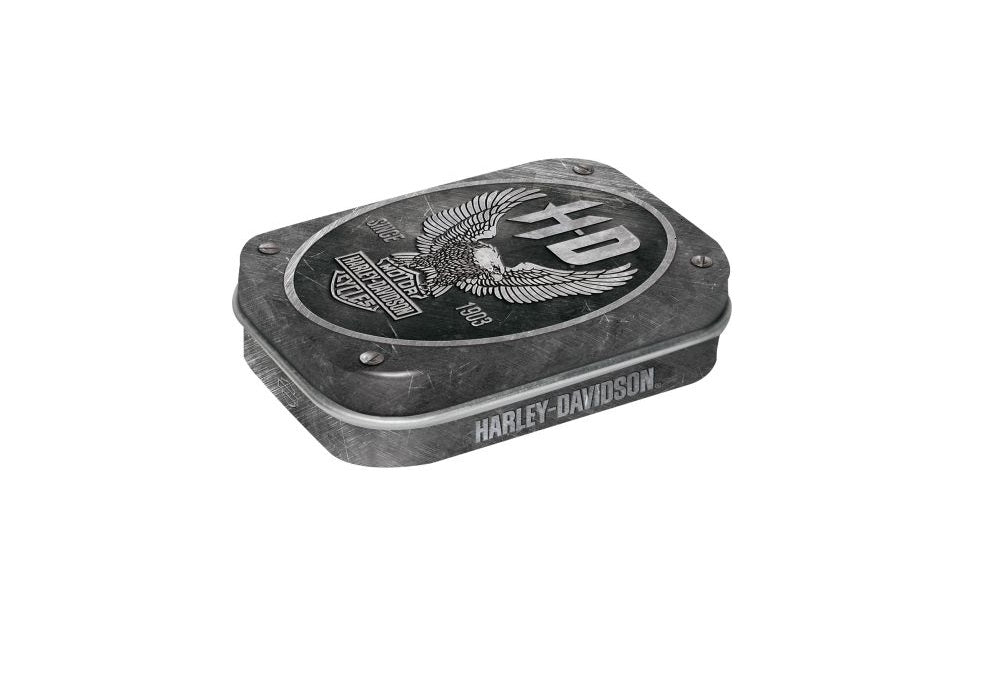 Nostalgic-Art Mint Box Harley-Davidson Metal Eagle