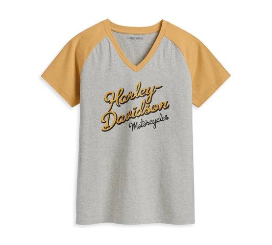 Women's United Raglan V-Neck Tee