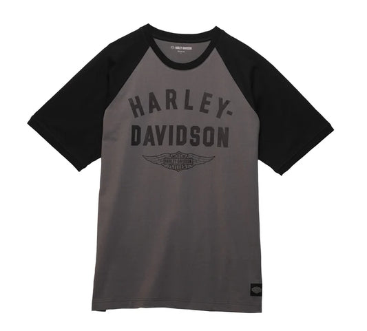 Harley-Davidson Men's Staple Winged Raglan