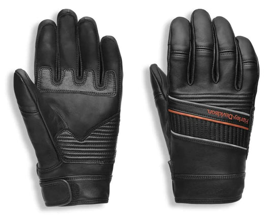 Harley Davidson Men's HWY-100 Full Finger Leather Glove