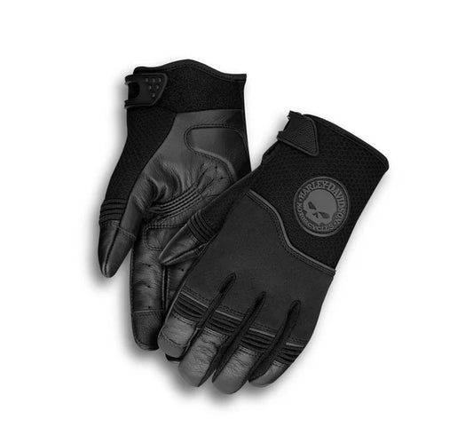 Harley Davidson Men's Newhall Mixed Media Gloves