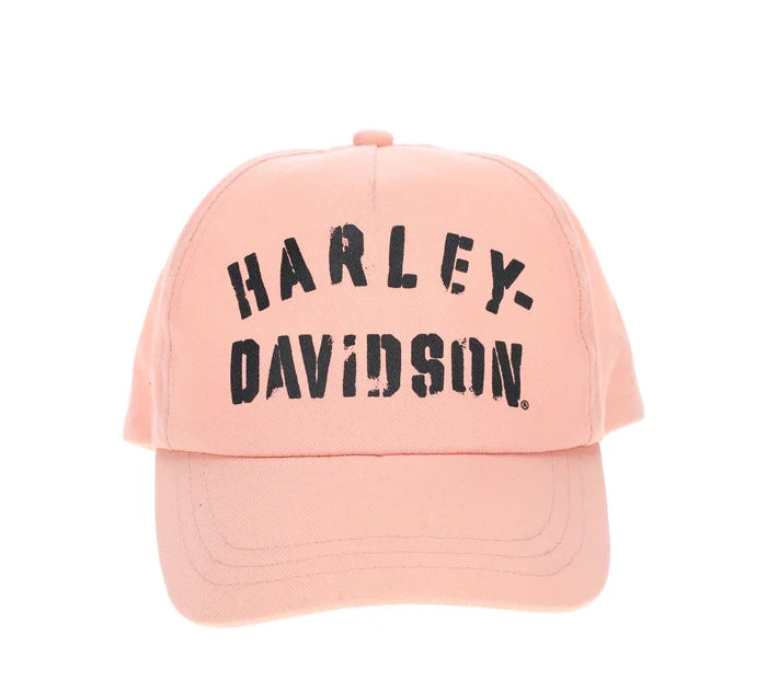 Kids Twill Baseball Cap with Printed H-D