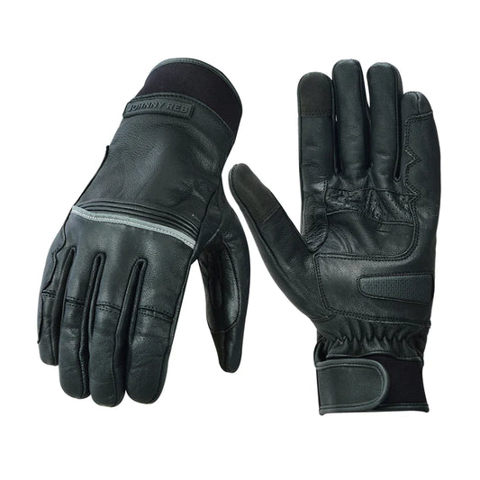 Johnny Reb Derwent Leather Reflective Waterproof Gloves