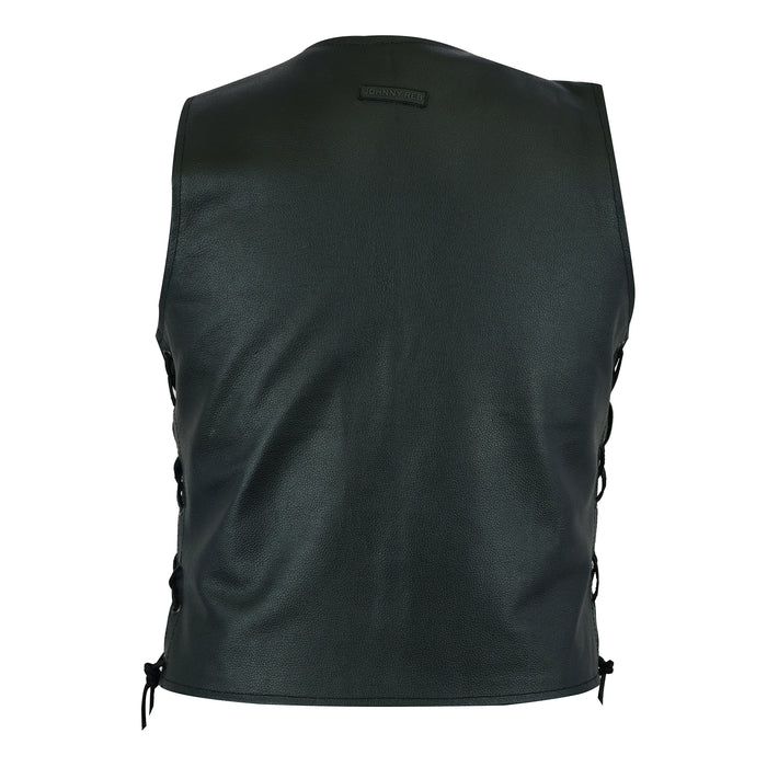 Johnny Reb Men's Plenty Leather Vest