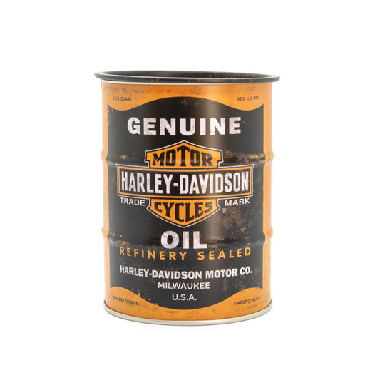 Nostalgic-Art Money Box Oil Barrel Harley-Davidson Genuine Oil