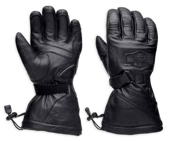 Harley Davidson Men’s Circuit Waterproof Gauntlet Gloves