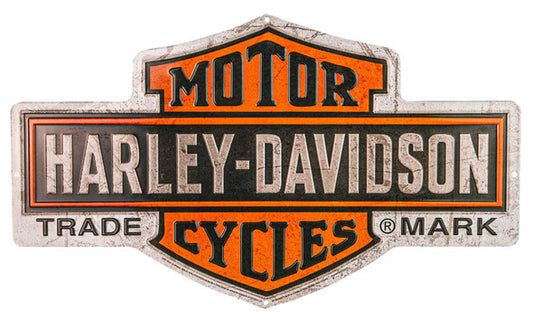 H-D Nostalgic B&S Tin Sign